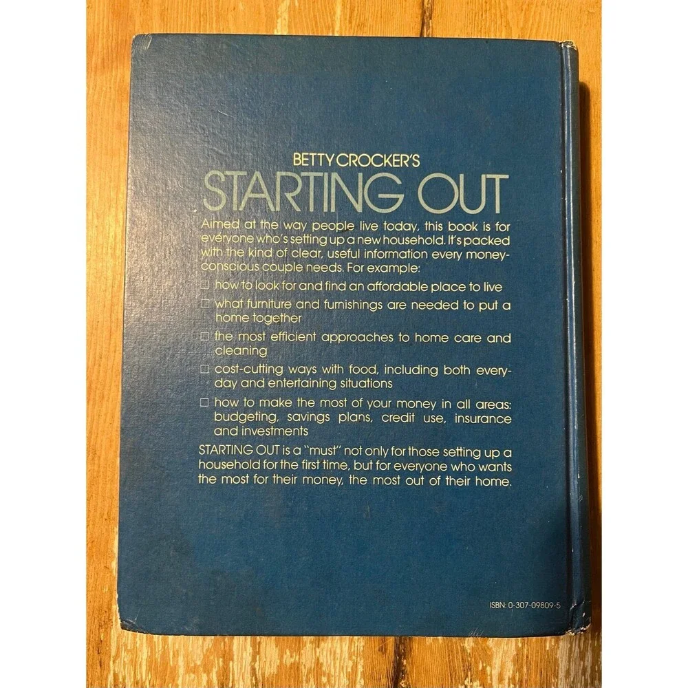 Betty Crocker's Starting Out Book : How to Get the Most Out of Your Home - Picture 3 of 6